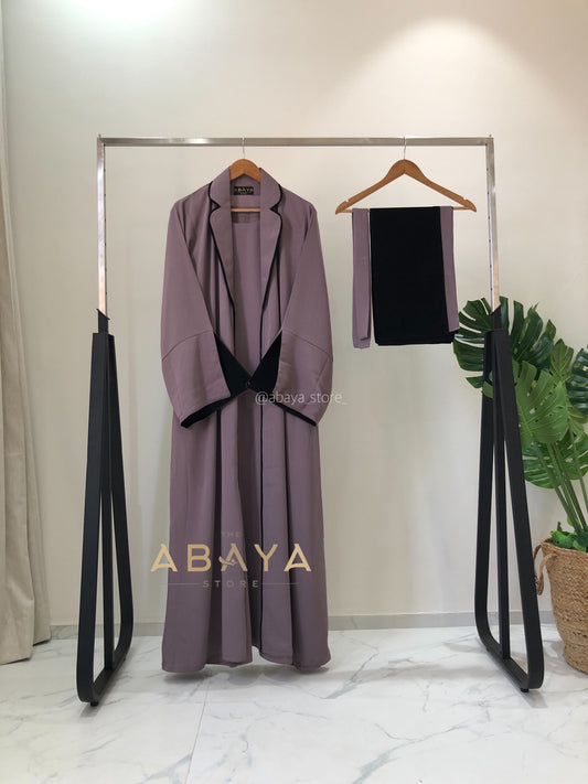 Two Piece Coat Style Abaya