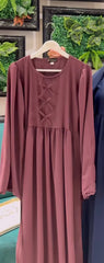 Maxi Style Bow Detailed Abaya