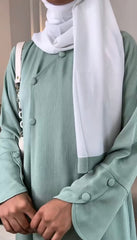 Minty Green Basic Abaya