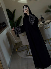 Luxury Handworked Sleeve Abaya