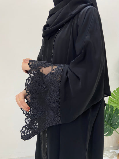 Luxury Feel Lace abaya
