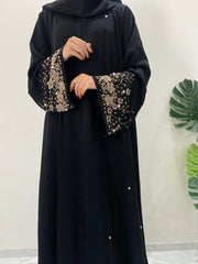 Golden Handworked Abaya