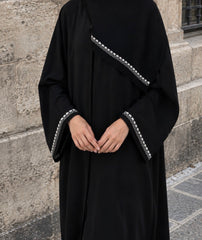 Delicately Embroidered Buttoned