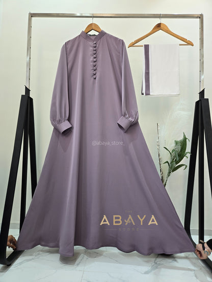 Basic Cuff Sleeves closed Abaya