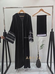 Luxury Handworked Buttoned Abaya