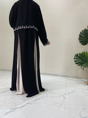 An Elegant Dual Tone abaya