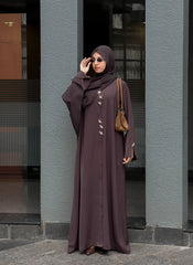 Basic Star Buttoned Abaya 🌟
