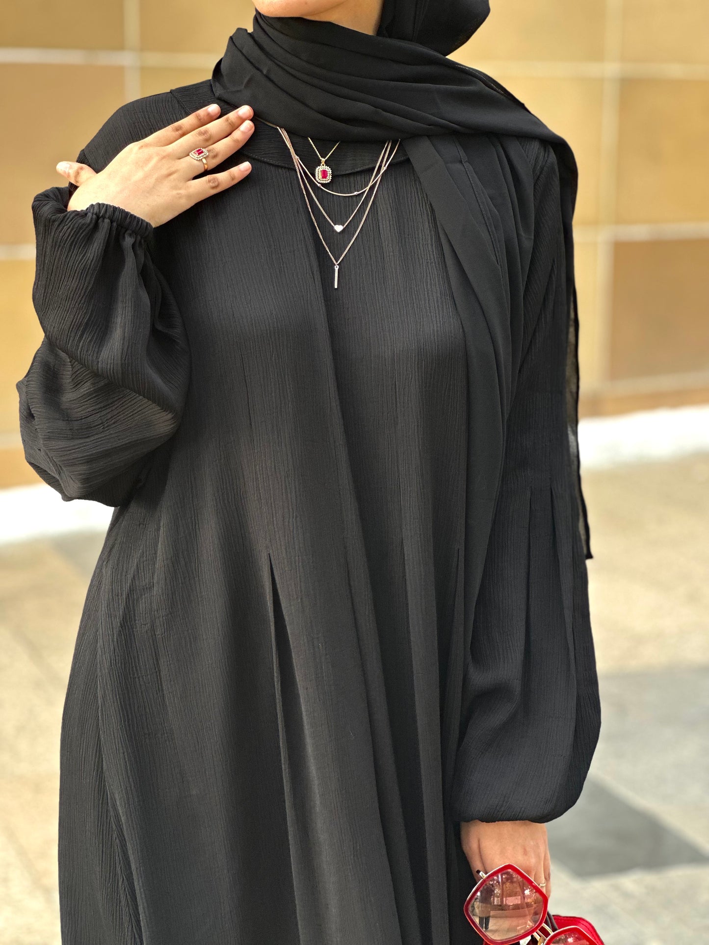 Maxi Style Closed Abaya - The Abaya Store