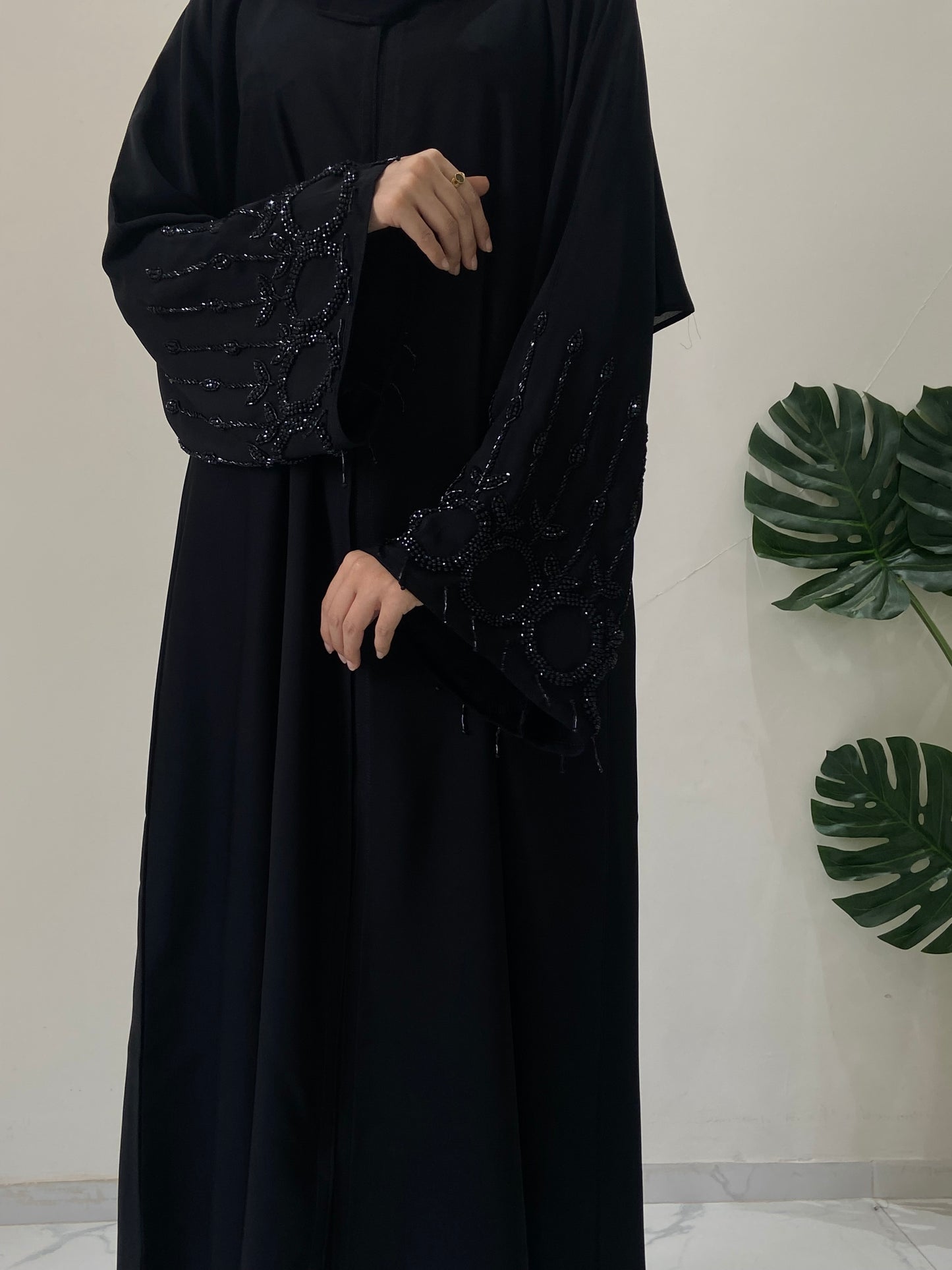 Gracefully Embellished in Black