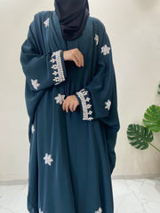 Premium Handwork Open Abaya set