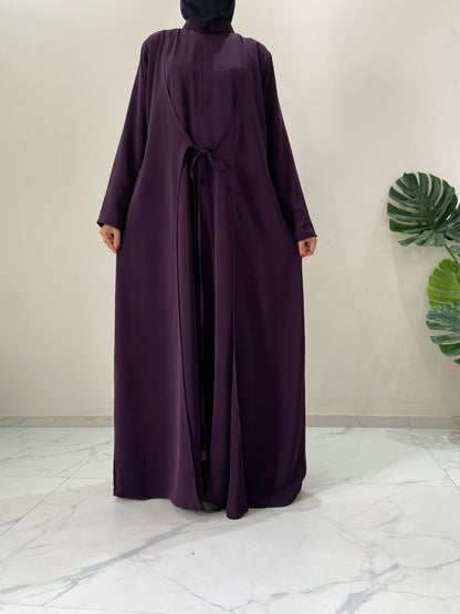Classic Layered Abaya Set