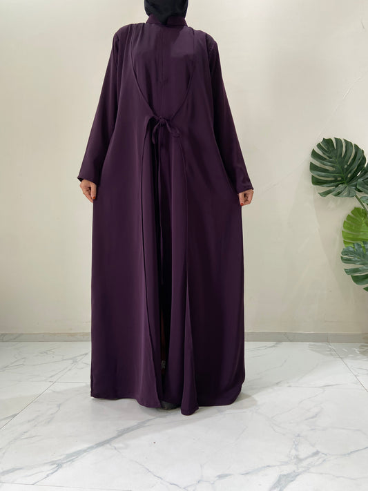 Classic Layered Abaya Set
