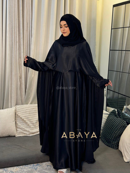 Elina Satin Silk Luxury Abaya