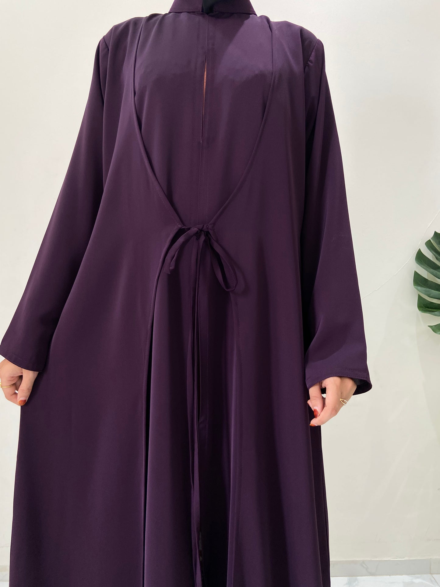 Classic Layered Abaya Set