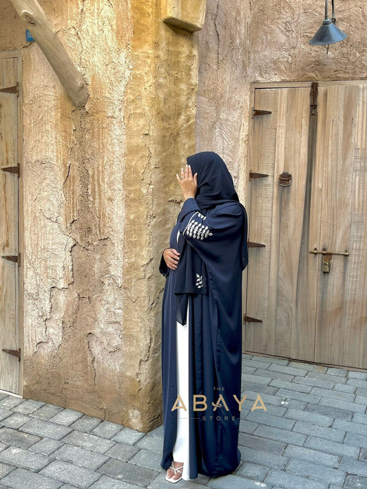 Chic Zunera Handworked Bisht Abaya - The Abaya Store