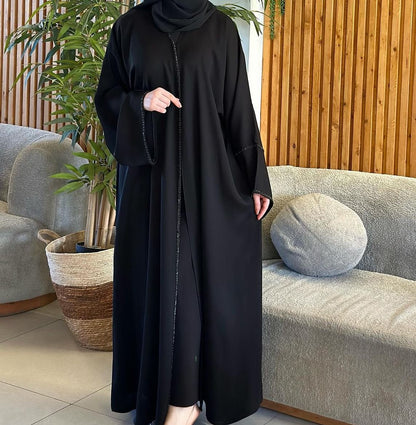 Delicate Handwork Abaya - The Abaya Store