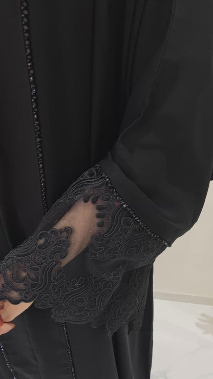 Luxury Feel Lace abaya