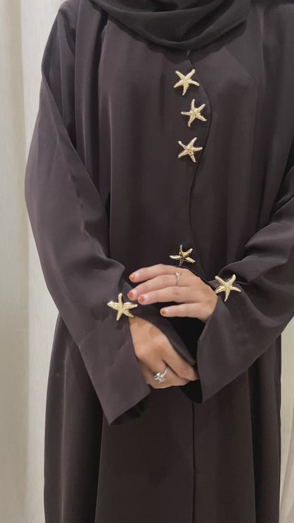 Luxury Abaya In Simplicity 🤎