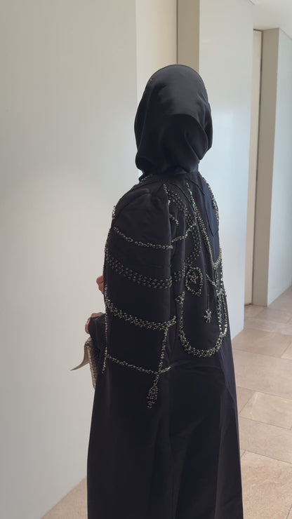 Malika Luxury Cape Abaya