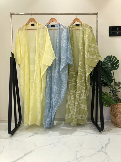 Organza Silk Bisht Jacket