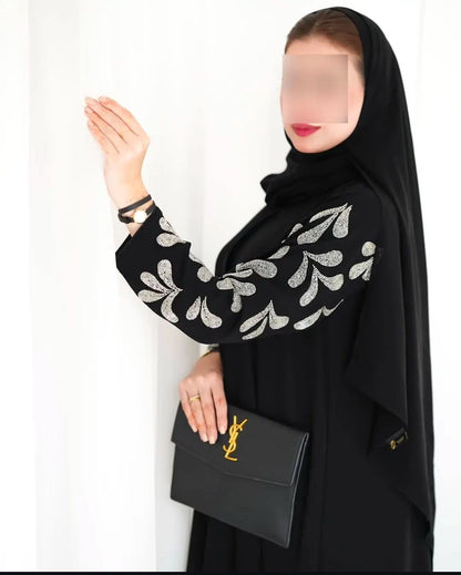Handworked Sleeves Luxury Abaya