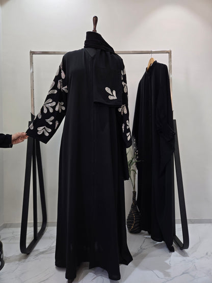 Handworked Sleeves Luxury Abaya