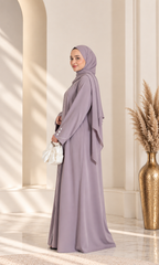 New Basic Zipper Abaya