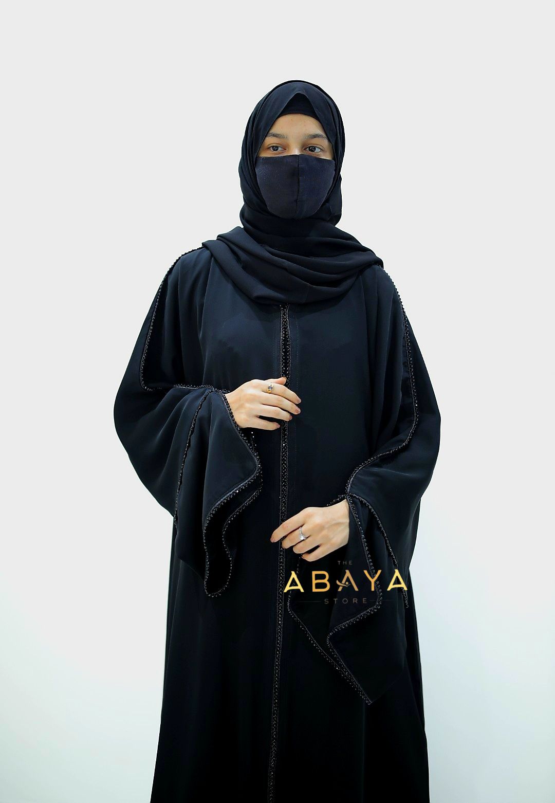 Handworked Sleeves Abaya