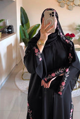 Floral Embroidered Abaya