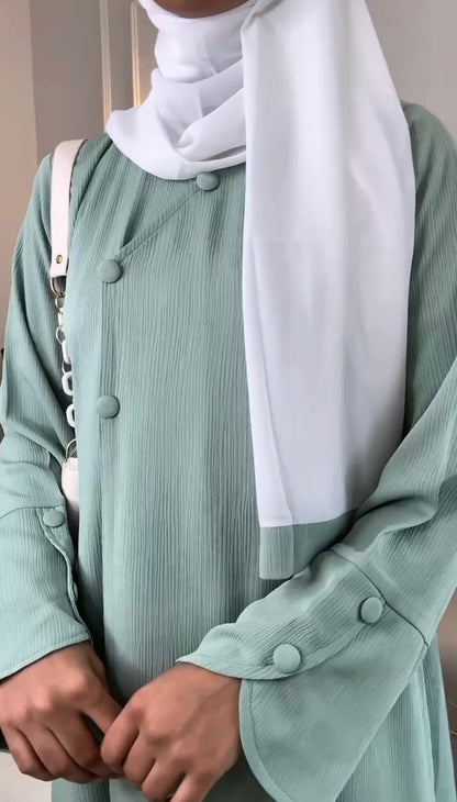 Minty Green Basic Abaya