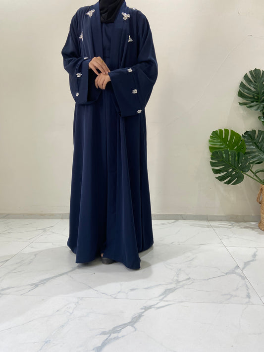 Two piece Handworked abaya