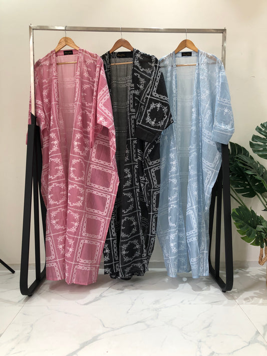 Organza Silk Bisht Jacket