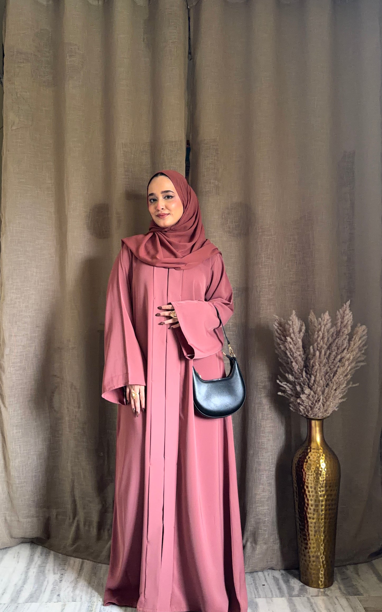 Elegant Trendy Basic Abaya