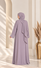 New Basic Zipper Abaya