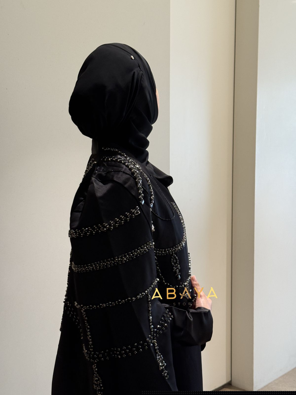 Malika Luxury Cape Abaya
