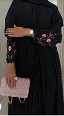 Umbrella Embroidered Abaya