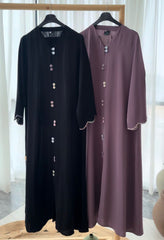 Delicated Embroidered Abaya